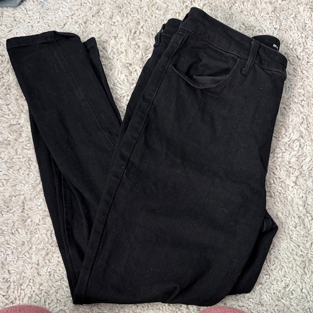 Old Navy Wow Super Skinny High Rise Women's Black Jeans